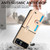 Motorola Razr 2023 Wristband Kickstand Card Wallet Back Cover Phone Case - Khaki