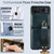 Motorola Razr 2023 Wristband Leather Back Phone Case - Blue Motorola Razr 2023 Wristband Leather Back Phone Case - Blue