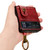 Motorola Razr 2023 Wristband Leather Back Phone Case - Red