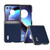 Motorola Razr+ 2023 ABEEL Carbon Fiber Texture Protective Phone Case - Dark Blue