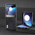 Motorola Razr+ 2023 ABEEL Cowhide Texture PU Phone Case - Black