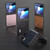 Motorola Razr+ 2023 ABEEL Cowhide Texture PU Phone Case - Blue