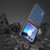 Motorola Razr+ 2023 ABEEL Genuine Leather + PC Litchi Texture Phone Case - Blue