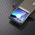 Motorola Razr+ 2023 ABEEL Genuine Leather Litchi Texture Phone Case - Grey