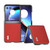 Motorola Razr+ 2023 ABEEL Genuine Leather Luolai Series Phone Case - Red