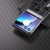 Motorola Razr+ 2023 ABEEL Genuine Leather Mahjong Pattern Black Edge Phone Case - Black