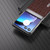 Motorola Razr+ 2023 ABEEL Genuine Leather Ostrich Texture Phone Case - Coffee