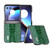 Motorola Razr+ 2023 ABEEL Genuine Leather Weilai Series Phone Case - Green