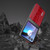 Motorola Razr+ 2023 ABEEL Genuine Leather Weilai Series Phone Case - Red