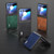 Motorola Razr+ 2023 ABEEL Morocco Texture PU Phone Case - Brown