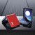 Motorola Razr+ 2023 ABEEL Retro Litchi Texture PU Phone Case - Red