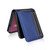 Motorola Razr+ 2023 Card Slot PU Leather PC Phone Case - Blue