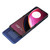 Motorola Razr+ 2023 Card Slot PU Leather PC Phone Case - Blue