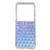 Motorola Razr+ 2023 Colorful Diamond Texture PC Phone Case - Gradient Pink Blue