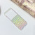 Motorola Razr+ 2023 Colorful Diamond Texture PC Phone Case - Gradient Pink Green