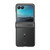 Motorola Razr+ 2023 Electroplated Three-piece Set Phone Case - Black