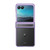 Motorola Razr+ 2023 Electroplated Three-piece Set Phone Case - Purple