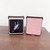 Motorola Razr+ 2023 Fantasy Weave Pattern Protective Phone Case - Pink