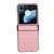 Motorola Razr+ 2023 Fantasy Weave Pattern Three-piece Set Protective Phone Case - Pink
