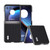 Motorola Razr+ 2023 Genuine Luxury ABEEL Black Edge Phone Case - Black