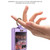 Motorola Razr+ 2023 GKK Ultra-thin PC Ring Holder Phone Case - Purple