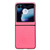 Motorola Razr+ 2023 Gradient Color Glitter Shockproof Protective Phone Case - Rose Red