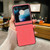 Motorola Razr+ 2023 Gradient Color Glitter Shockproof Protective Phone Case - Rose Red