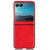 Motorola Razr+ 2023 Litchi Texture Back Cover Phone Case - Red