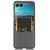 Motorola Razr+ 2023 Litchi Texture Card Slot Phone Case - Grey