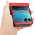 Motorola Razr+ 2023 Litchi Texture Card Slot Phone Case - Red