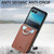 Motorola Razr+ 2023 Litchi Texture Leather Ring Wallet Phone Case - Brown
