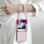 Motorola Razr+ 2023 Morandi Leather Texture Phone Case With Strap - Pink