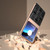 Motorola Razr+ 2023 Nano Electroplate Mahjong Texture Leather Phone Case - Black