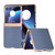 Motorola Razr+ 2023 Nano Electroplating Carbon Fiber Texture Phone Case - Sky Blue