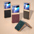 Motorola Razr+ 2023 Nano Plating Dream Litchi Texture PU Phone Case - Blue