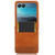 Motorola Razr+ 2023 Retro Texture Leather Phone Case - Brown