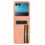 Motorola Razr+ 2023 Skin Feel Card Slot Leather Phone Case - Pink