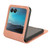 Motorola Razr+ 2023 Skin Feel Card Slot Leather Phone Case - Pink