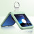 Motorola Razr+ 2023 Skin Feel Silicone Foldable Phone Case with Ring - Dark Blue