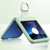 Motorola Razr+ 2023 Skin Feel Silicone Foldable Phone Case with Ring - Transparent