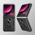 Motorola Razr+ 2023 Sliding Camera Cover Design TPU Hybrid PC Phone Case - Rose Gold