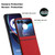 Motorola Razr+ 2023 ViLi TH Series Shockproof TPU + PC Phone Case - Red