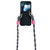 Motorola Razr+ 2023 Woven Texture Phone Case With Lanyard - Black