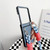 Motorola Razr+ 2023 Woven Texture Phone Case With Lanyard - Blue