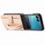 Motorola Razr+ 2023 Wristband Kickstand Card Wallet Back Cover Phone Case - Khaki