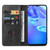 Sharp Aquos V6 / V6 Plus / TCL 305 / 30 SE / 306 Magnetic Closure Leather Phone Case - Black