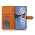 TCL 30 5G / 30+ 5G KHAZNEH Dual-color Cowhide Texture Flip Leather Phone Case - Blue