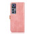 TCL 30 5G / 30+ 5G KHAZNEH Dual-color Cowhide Texture Flip Leather Phone Case - Rose Gold