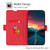 TCL 30 5G / 30+ 5G Ultra-thin Voltage Side Buckle PU + TPU Leather Phone Case - Red