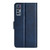 TCL 30 5G/ 30+ Dual-side Magnetic Buckle Leather Phone Case - Dark Blue